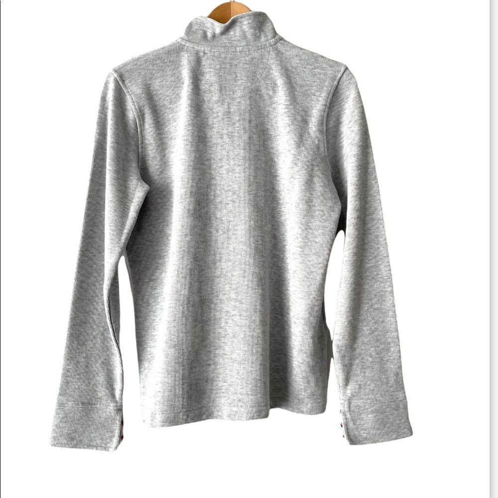 Orvis Sandy Point Women's Pullover Sweatshirt Sweater Zip - Medium View 2